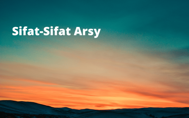 Sifat-Sifat Arsy